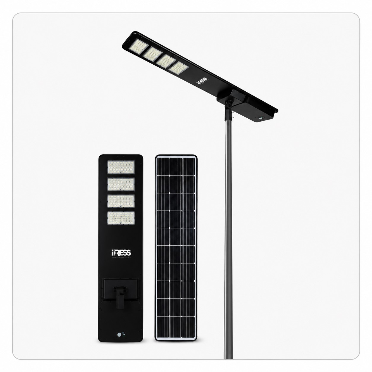 iress compact all-in-one solar street light