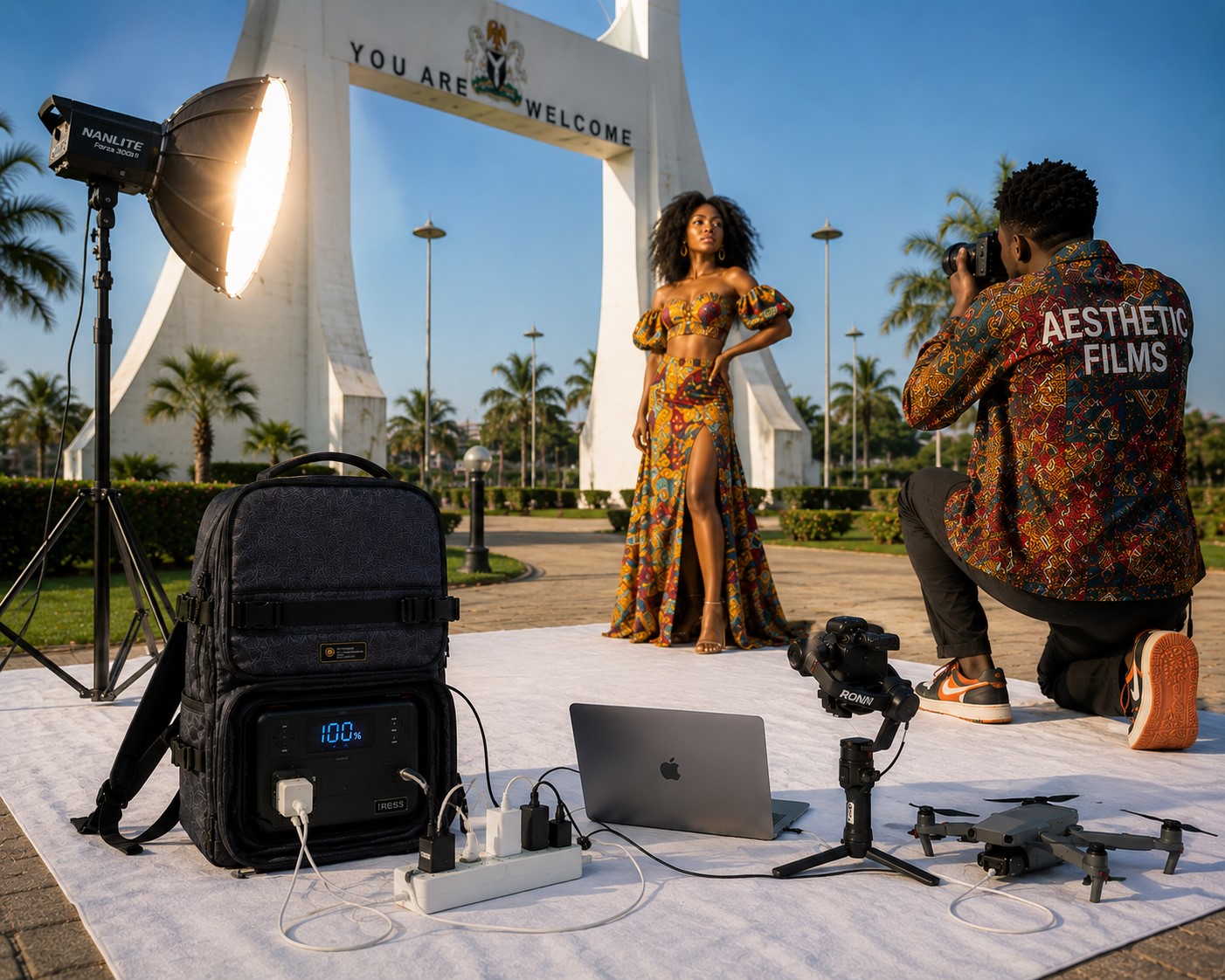Creative with an iress backpack